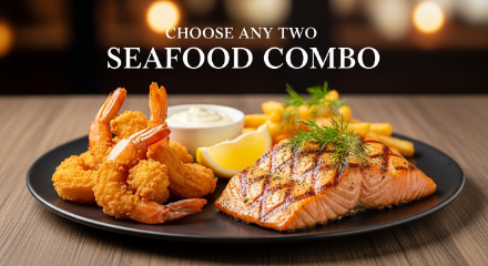 Choose Any Two Seafood Combo
