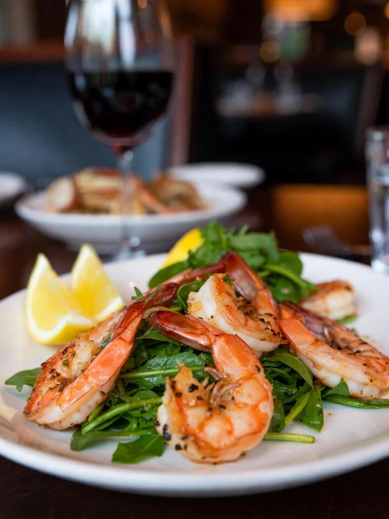 Garlic-Grilled Shrimp