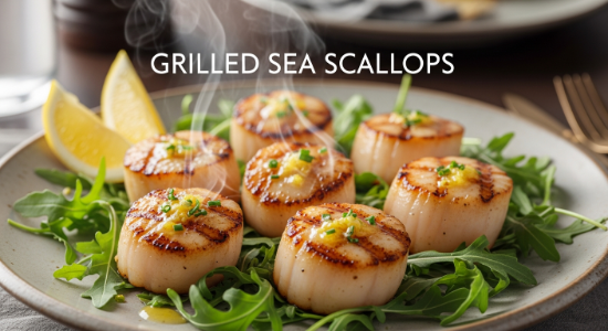 Grilled Sea Scallops