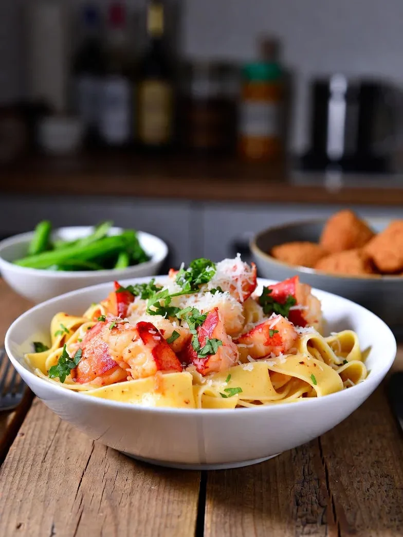 Lobster Pappardelle Pasta