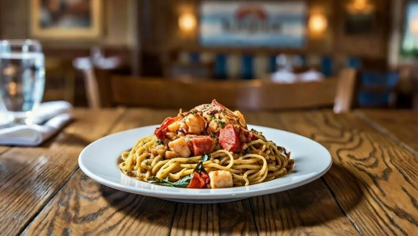 Lobster & Shrimp Linguini