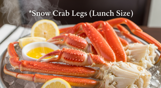 Snow Crab Legs (Lunch Size)
