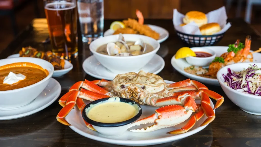 Snow Crab with Cajun Butter