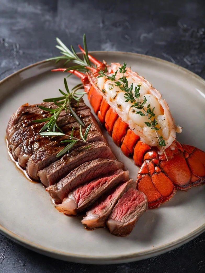 Steak and Lobster
