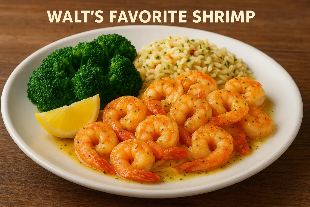 Walt’s Favorite Shrimp