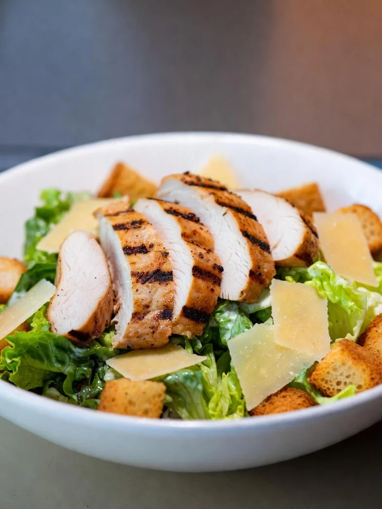 Wood-Grilled Chicken Caesar Salad